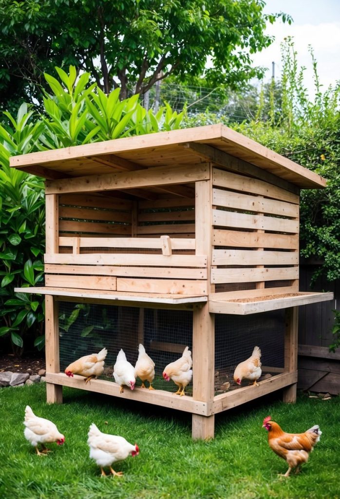 1. Repurposed Pallet Palace