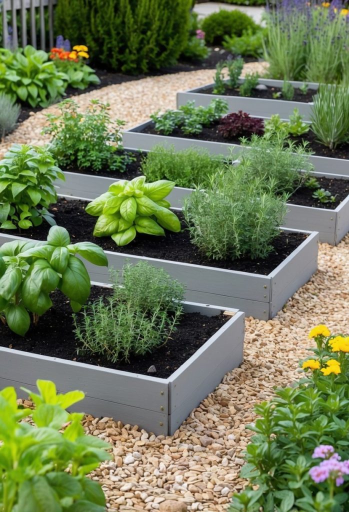 12. Design a small herb garden