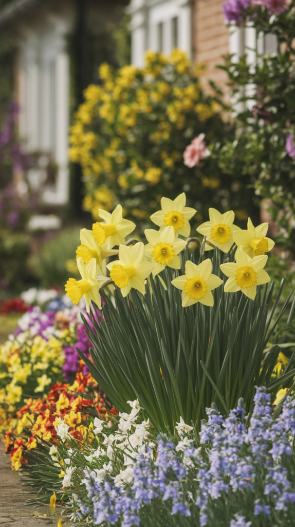 14. Plant daffodils for spring color