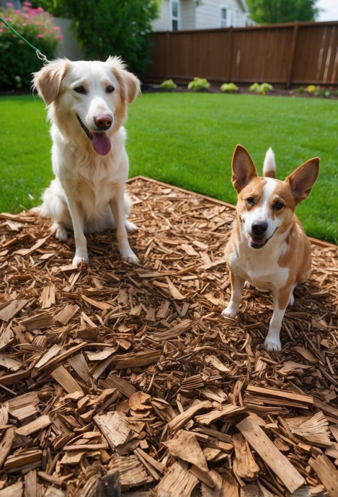 23. Use recycled wood chips for ground cover