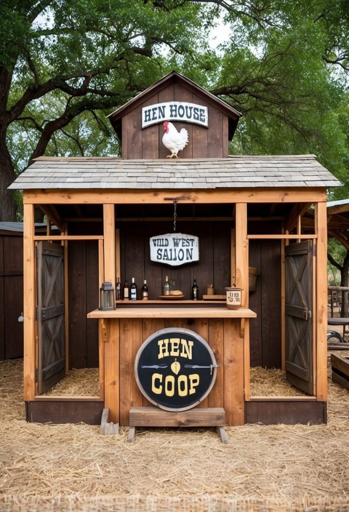 24. Stylish Saloon Setup