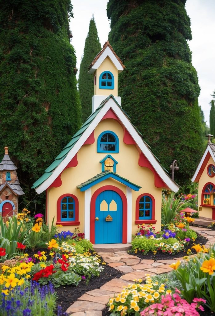 27. Include a fairy schoolhouse in your village