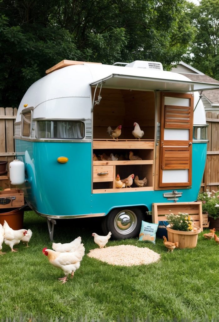 28. Vintage Camper Conversion