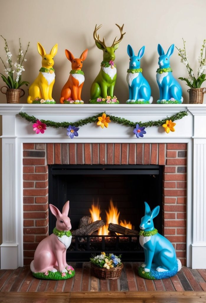 29. Whimsical animal figurines