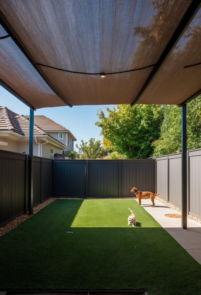 3. Create a shady retreat with a canopy