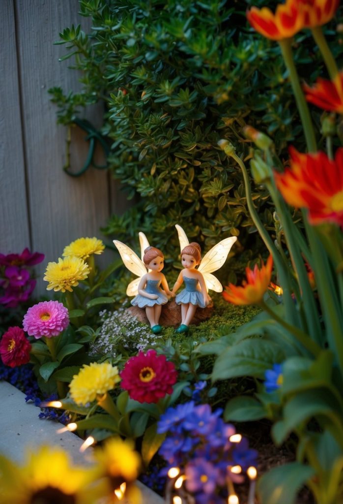 3. Incorporate fairy figurines for an enchanting atmosphere