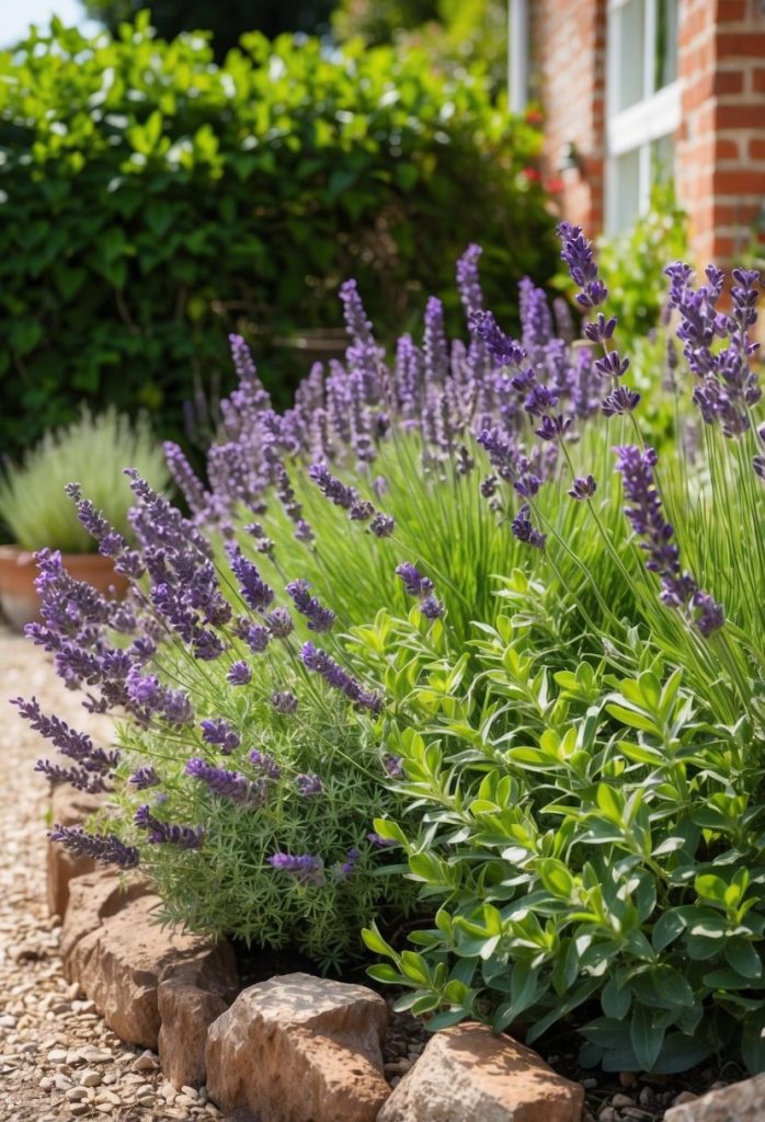3. Plant fragrant lavender
