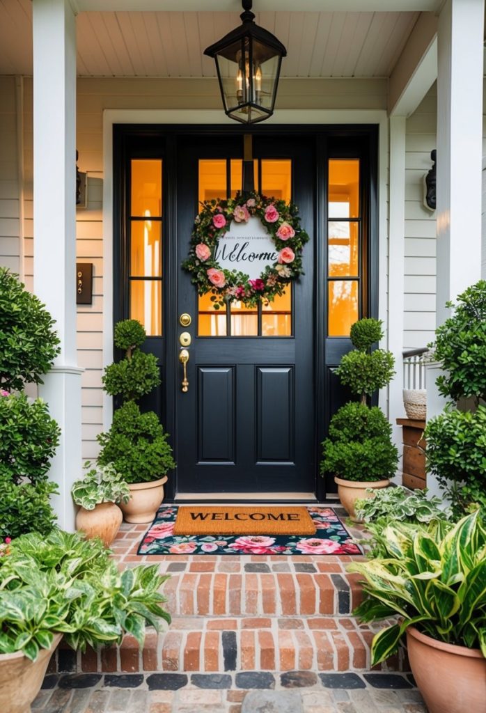 30. Freshen up the space with a new doormat