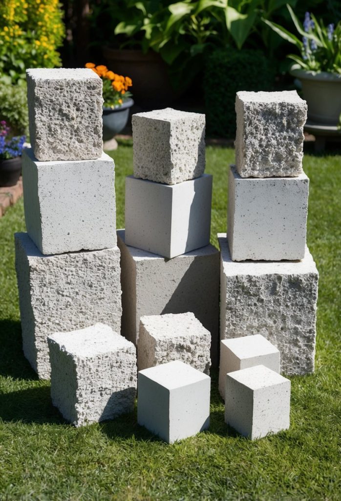 30. Versatile Hypertufa Cubes