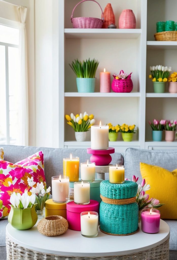 5. Spring Scented Candles