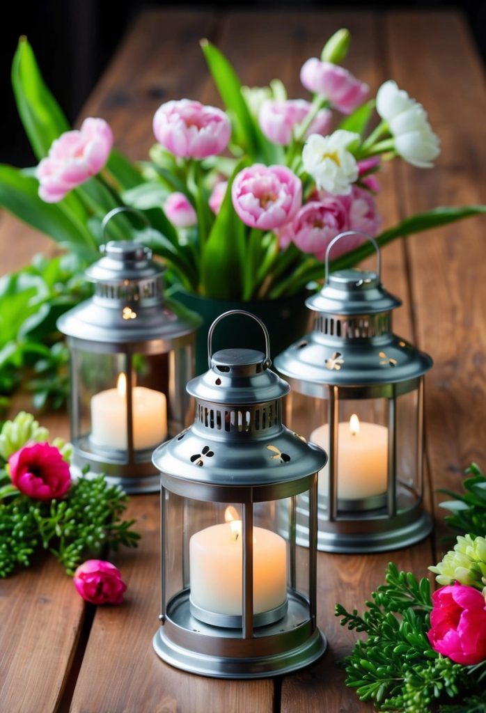 6. Decorative Metal Lanterns
