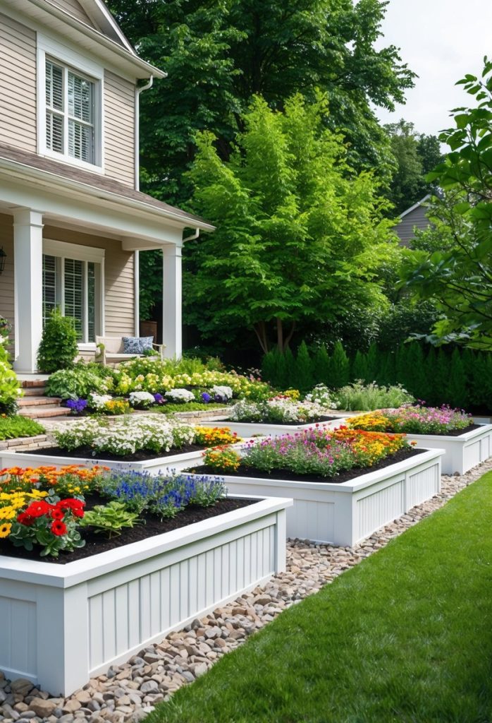 6. Raise your flower beds