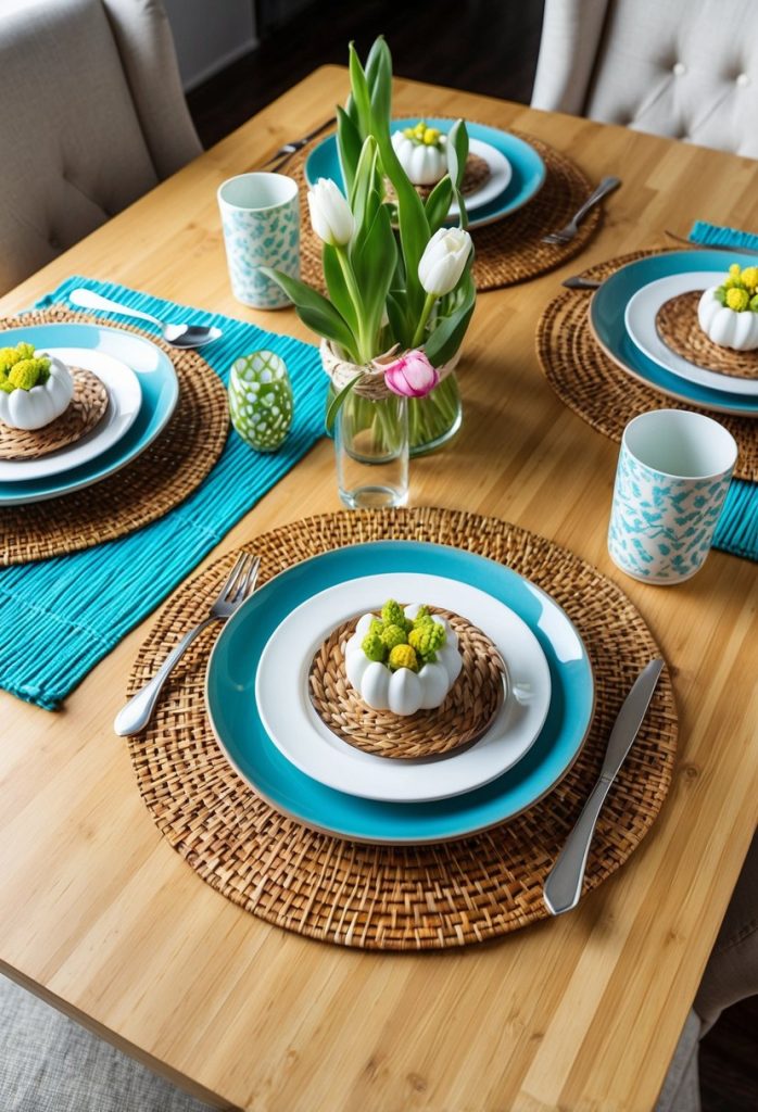 8. Bamboo Placemat Set