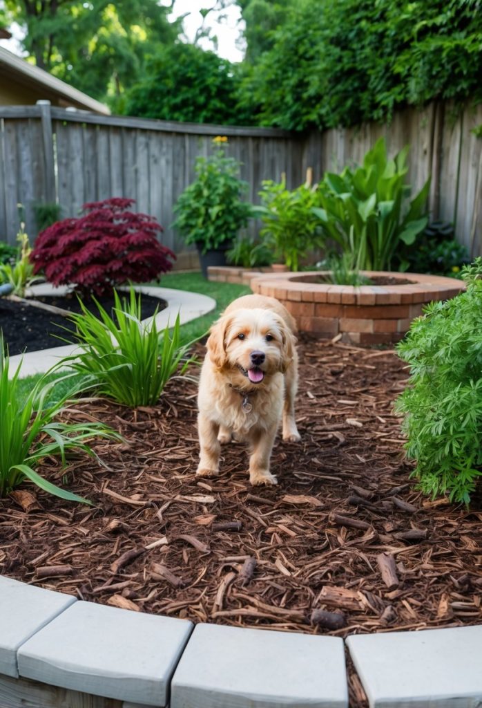 9. Use mulch for soft ground covering
