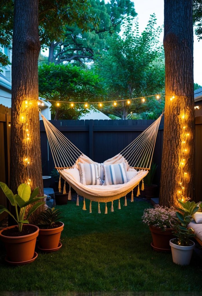 6. Include a cozy hammock