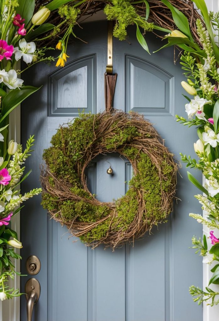 7. Mossy Nest Wreath