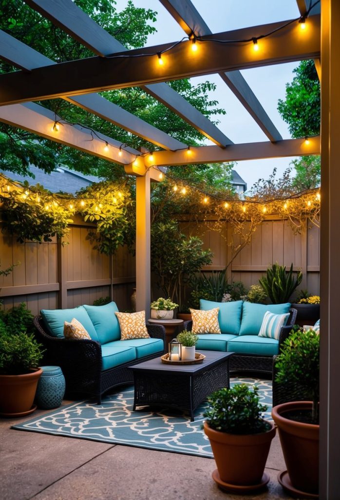 7. Select comfortable patio furniture