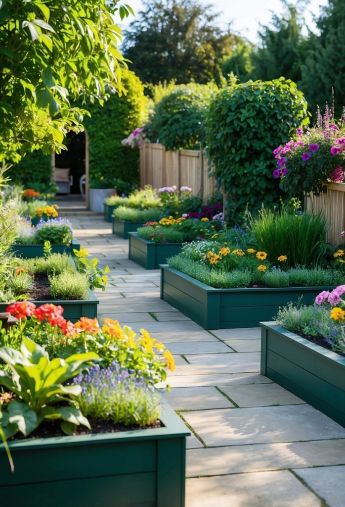 8. Raised Garden Bed Paths