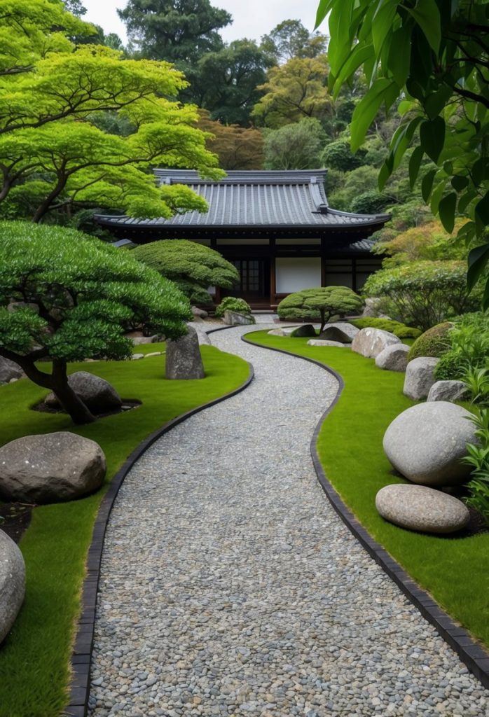 9. Japanese Zen Garden Path