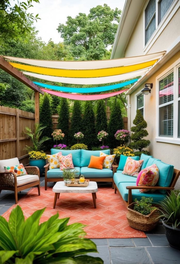 9. Use a pop of color with paint