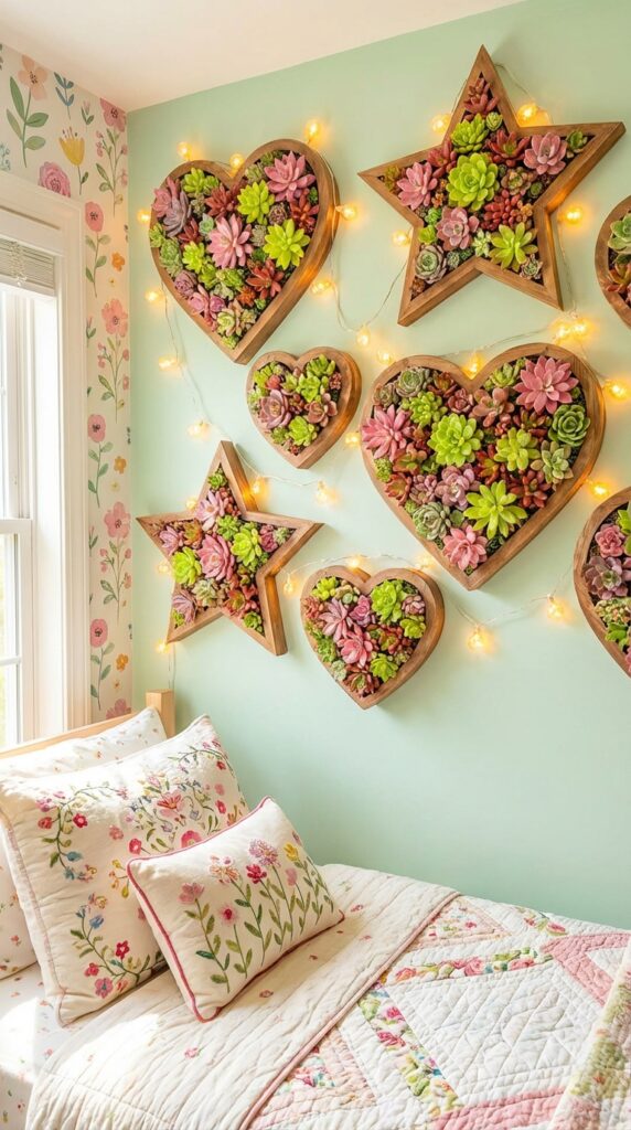 Craft Funky Shapes with Framed Plants