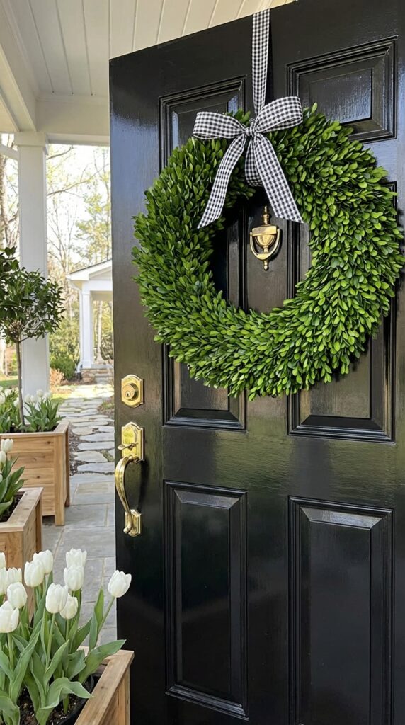 Boxwood Greenery Wreath