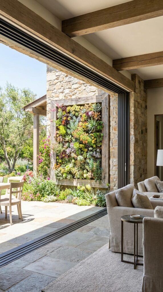 Indoor Outdoor Succulent Wall Creations
