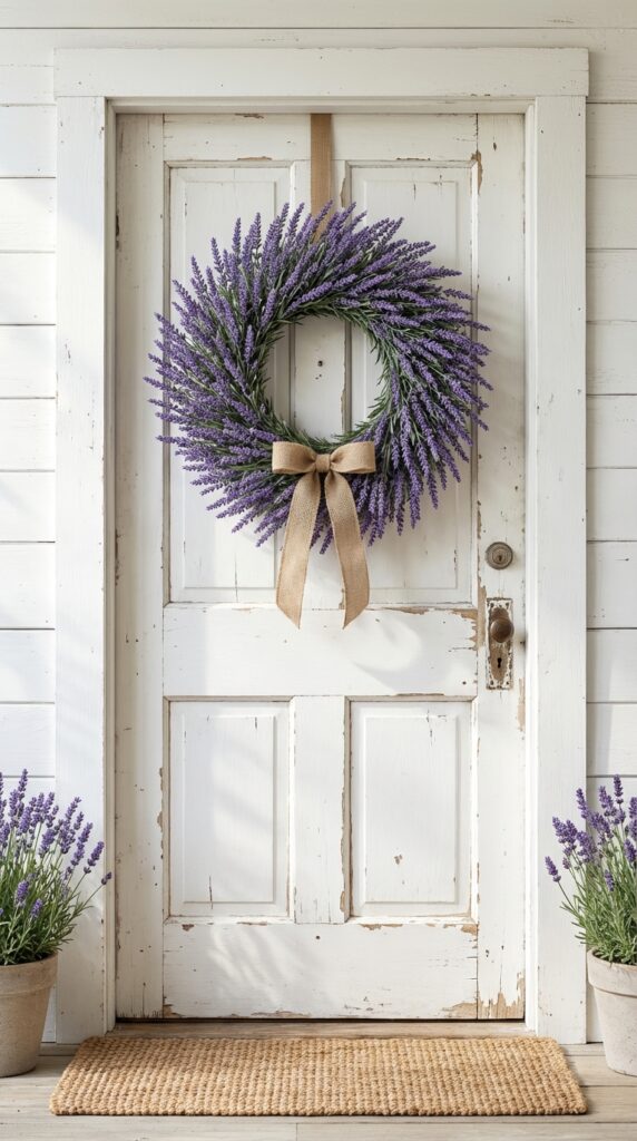 Lavender Fields Wreath