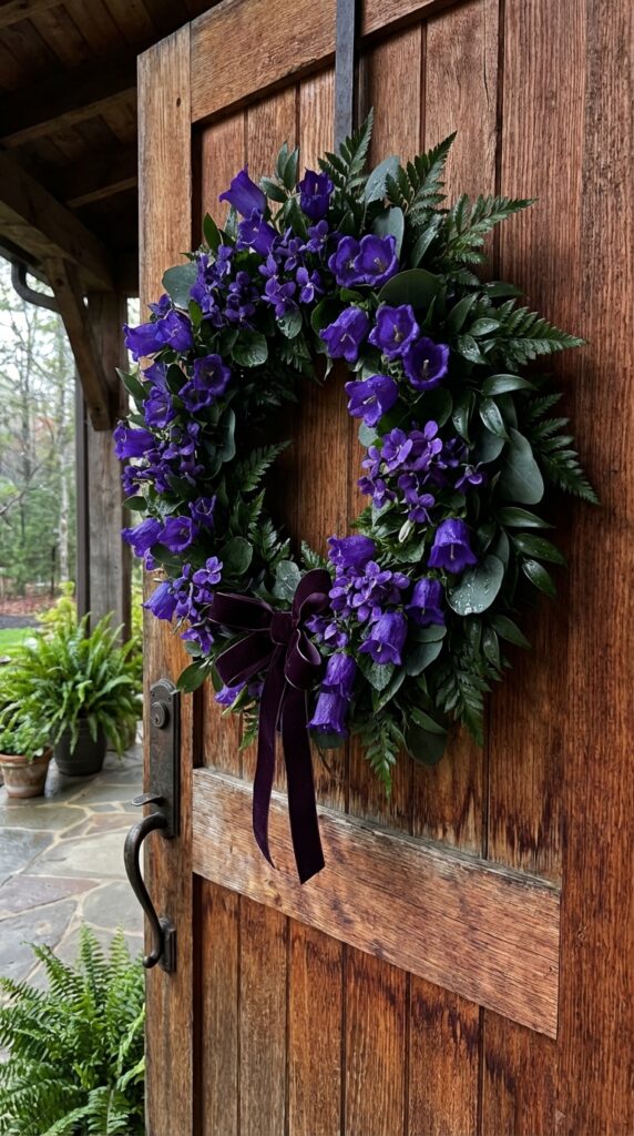 Vibrant Violet Wreath