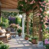 Front Porch Trellis Ideas to Brighten Your Outdoor Space