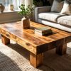 Reclaimed Wood Coffee Table Ideas to Warm Up Your Living Room