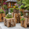 Tree stumps in your garden