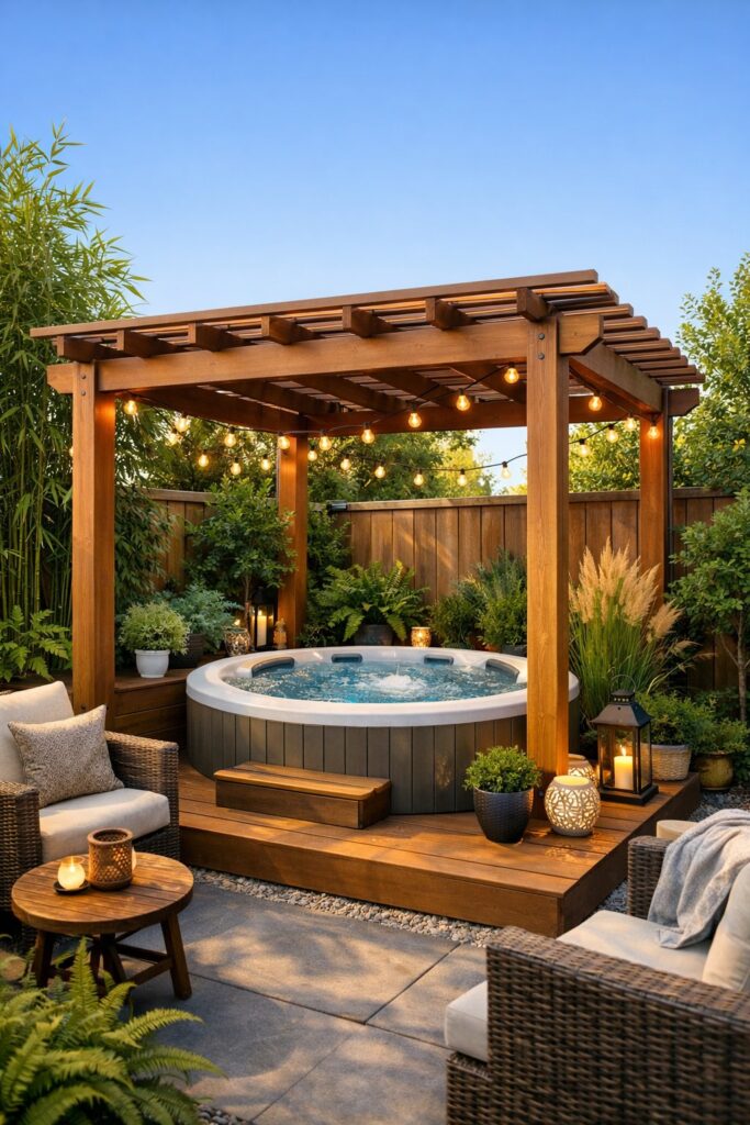 Pergola designed for small spaces