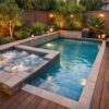 Small Pool With Jacuzzi Ideas for Cozy Backyards and Compact Spaces