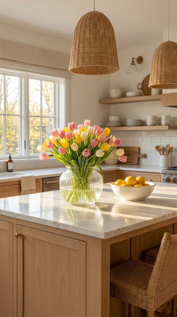 Fresh tulip bouquets for vibrant pops of color