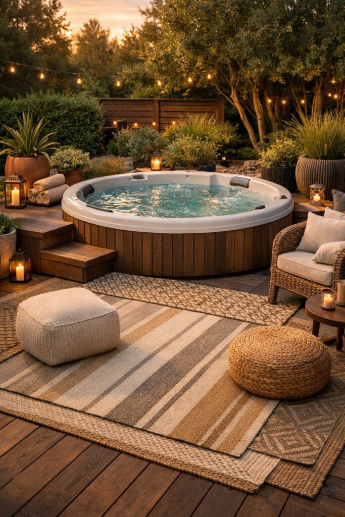 Waterproof outdoor rugs