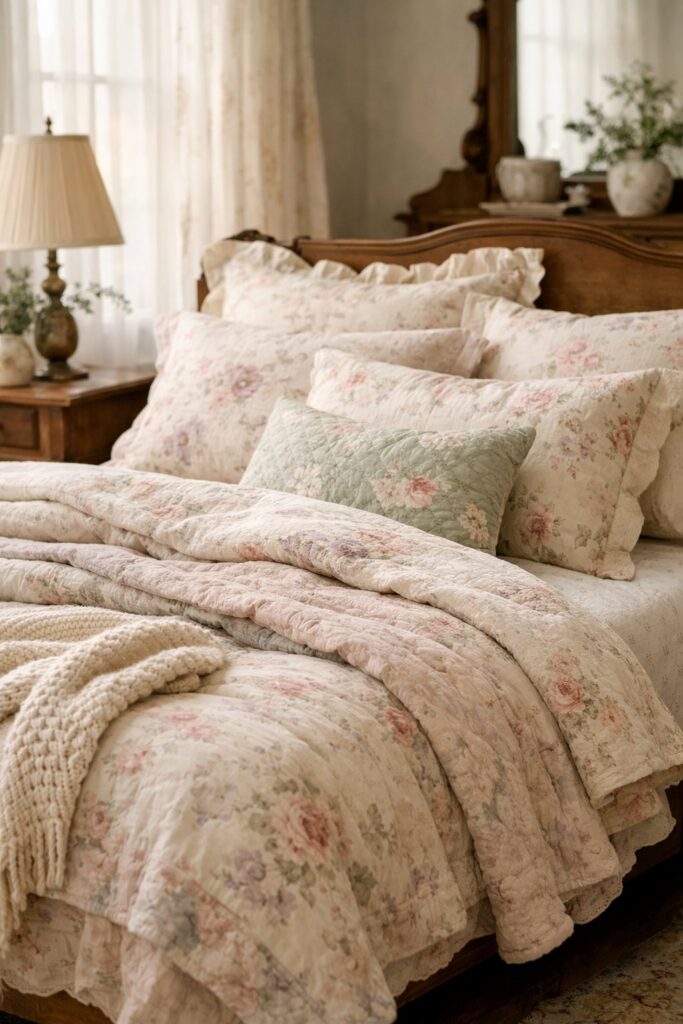 Muted Pastel Floral Prints