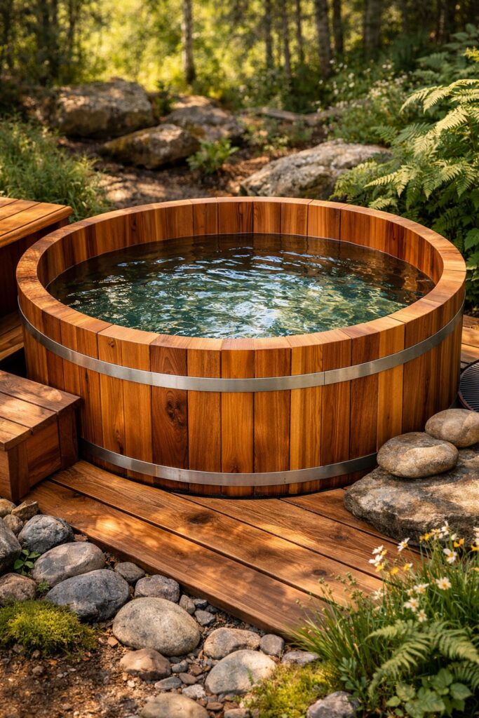 Eco-Friendly Cedar Hot Tub Ideas