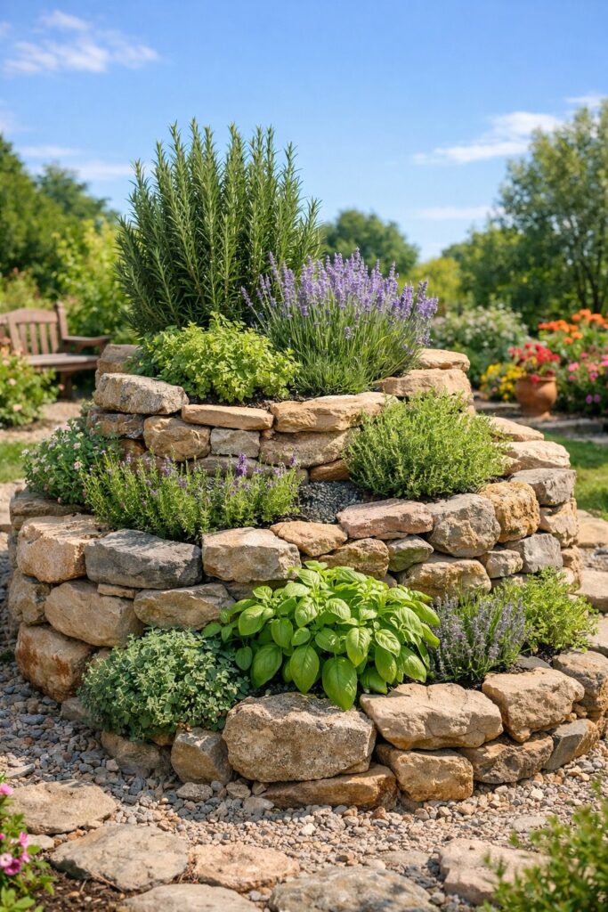 Mediterrane Kräuterschnecke