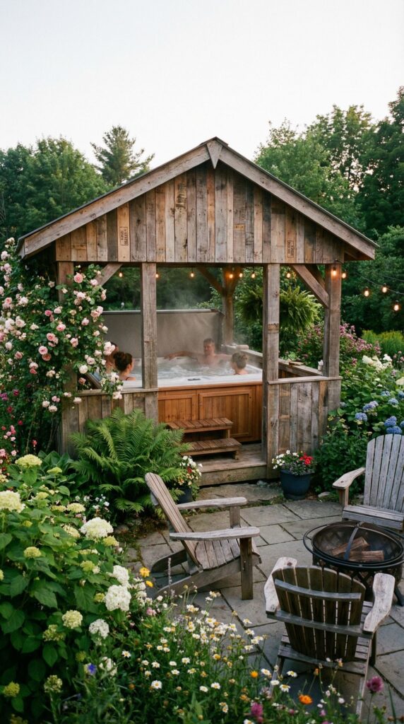 DIY Budget Pallet Wood Gazebo