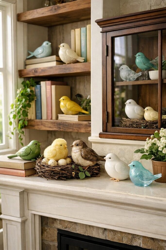 Decorative Bird Figurines