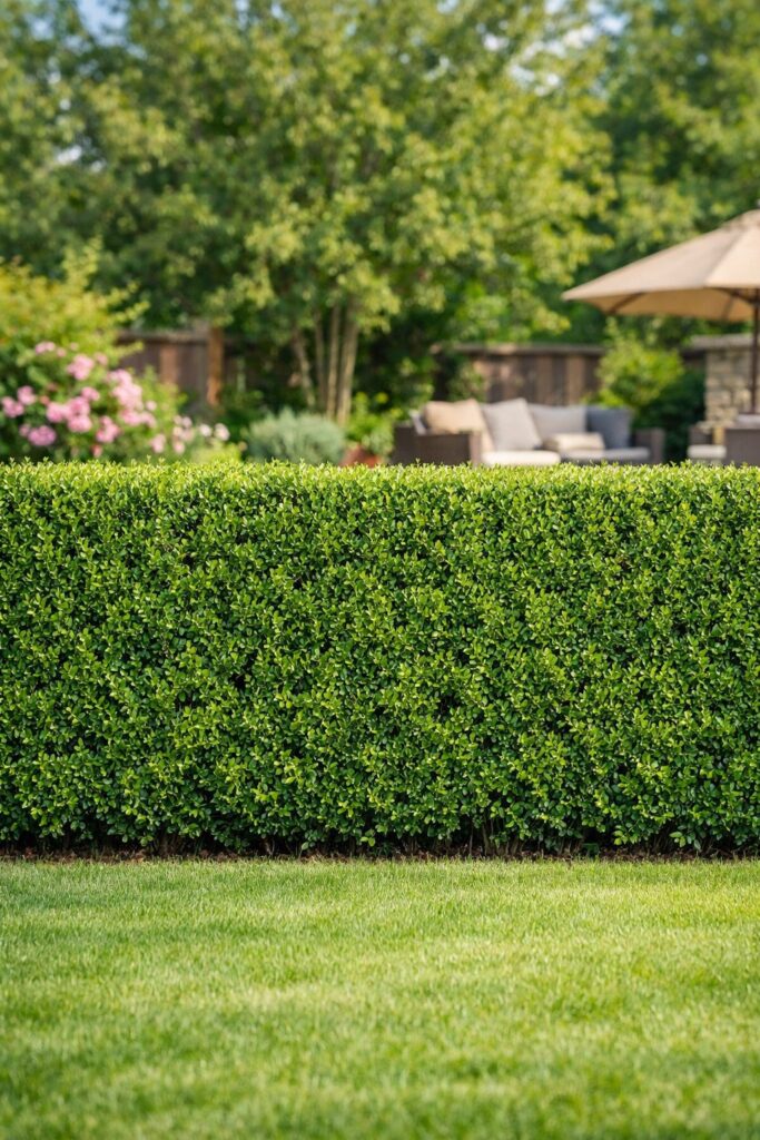 Living hedge fence