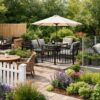 Patio Fence Ideas to Transform Your Outdoor Space-Friendly